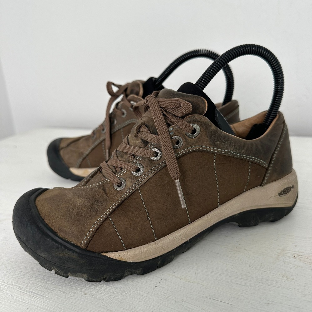 Keen Shoes Womens 6 Presidio Brown Leather Waterproof 1004774